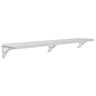 Prateleira Multiuso Branca Com Suporte | 100x30cm | Astra | K